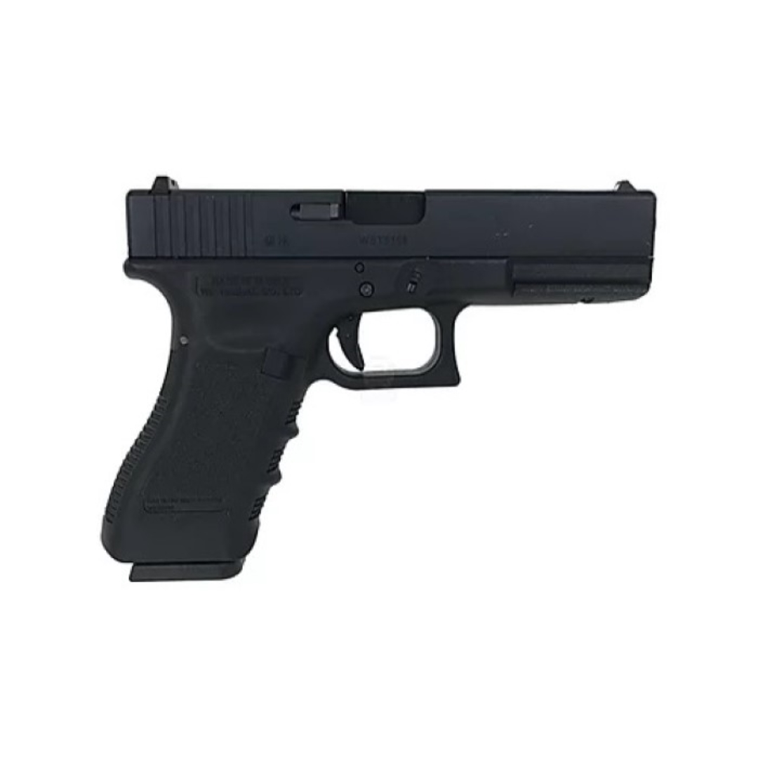 PISTOLA DE AIRSOFT GBB GREEN GÁS WE GLOCK 18 G18C GEN3 BLACK Hawk Airsoft