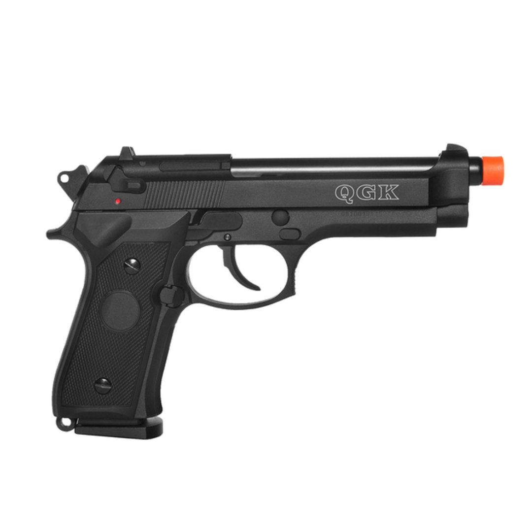 Pistola De Airsoft A Gas Green Gas Qgk Slide Metal Bk Gbb Mm Qgk