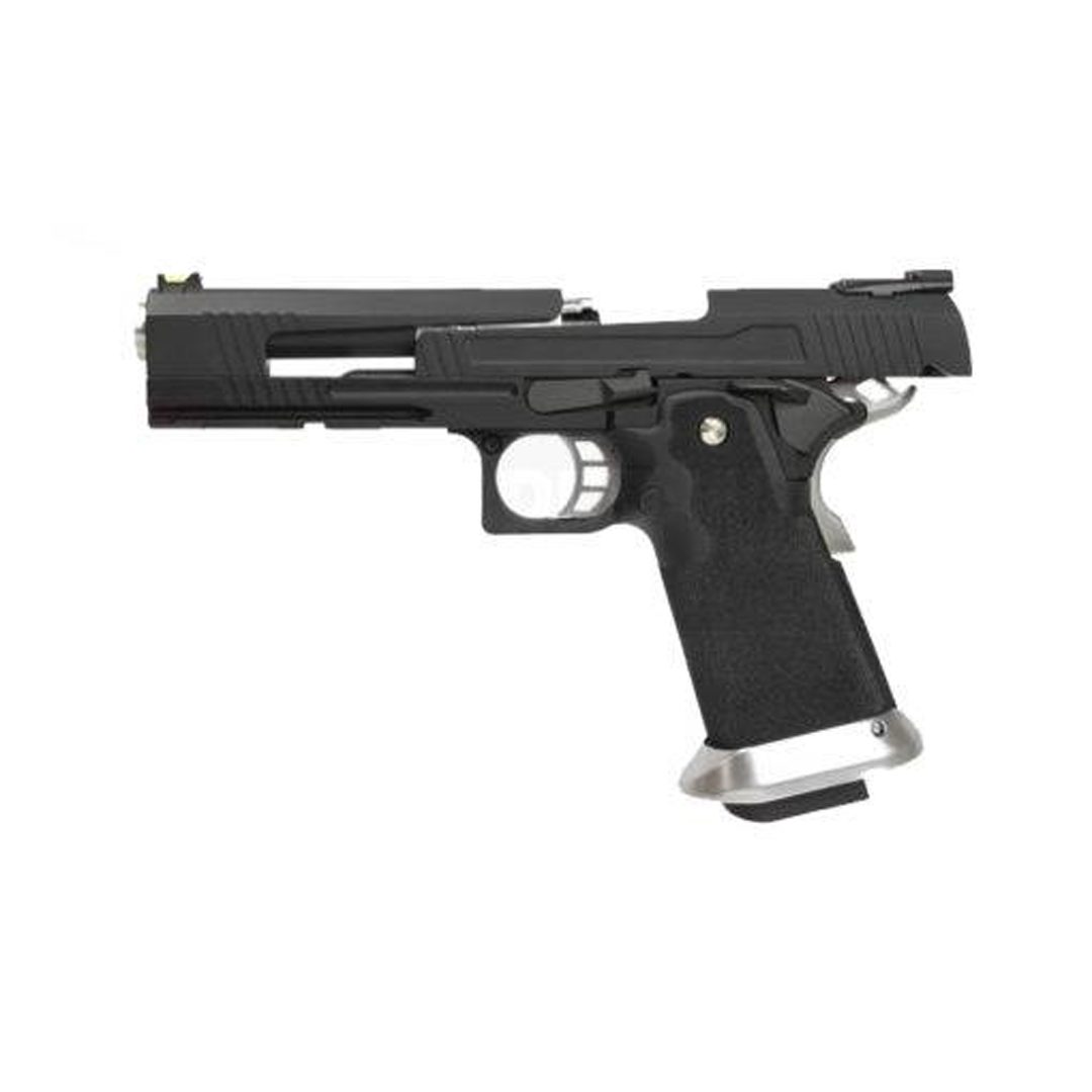 Pistola De Airsoft Gbb Green GÁs Armorer Works Hi Capa Aw Hx1002 Hawk Airsoft 