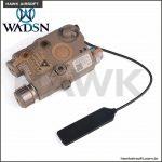 WADSN-Airsoft-LA-5-PEQ15-Red-Dot-IR-Laser-Sight-Tactical-LA5C-PEQ-15-Weapon-Flashlight-tan1