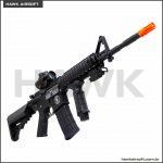 RIFLE AIRSOFT LANCER TACTICAL M4 GEN2 KIT (RED DOT + GRIP)4