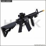 RIFLE AIRSOFT LANCER TACTICAL M4 GEN2 KIT (RED DOT + GRIP)5